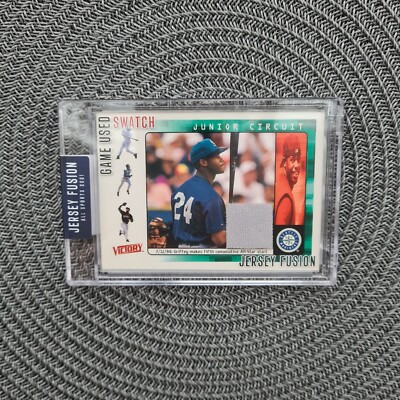 KEN GRIFFEY JR 2021 《JERSEY FUSION》GAME WORN PANTS INCL MAGNETHALTER