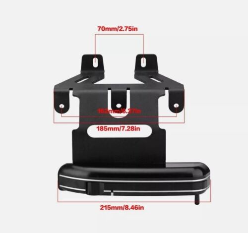 Black Adjustable Highway Foot Pedal Pegs Engine Guard For Honda Goldwing GL 1800 - Picture 9 of 11