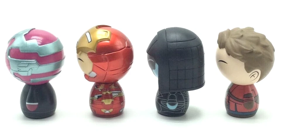 Lote de 4 figuras Funko Dorbz Marvel: STARLORD, RONAN, VISION & IRON MAN Foto 3 de 4