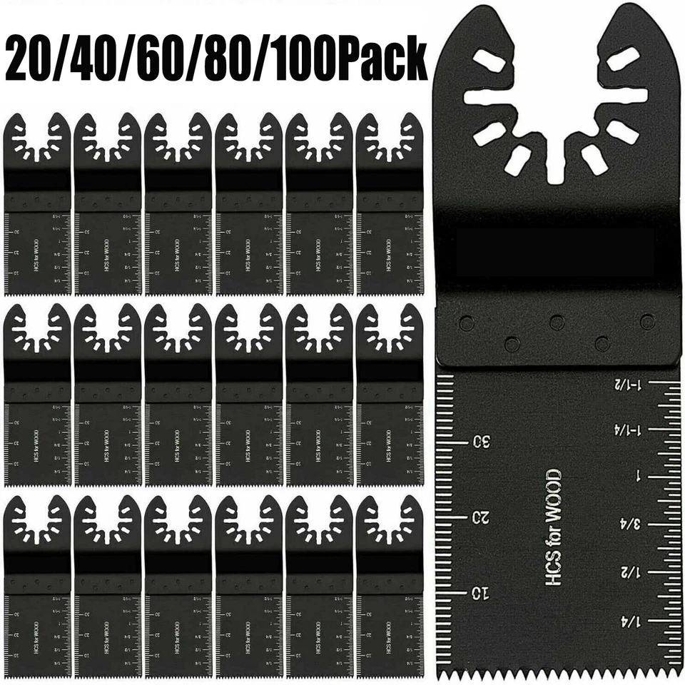 Oscillating Multi Tool Saw Blades Set Carbide Blade Metal Wood Metal Cutter
