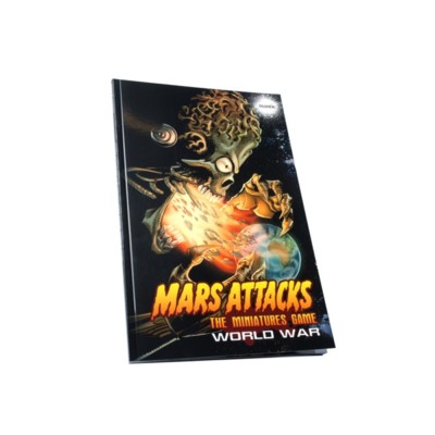 MARS ATTACKS WORLD WAR RULEBOOK - MANTIC GAMES - MARS ATTACKS - NEW