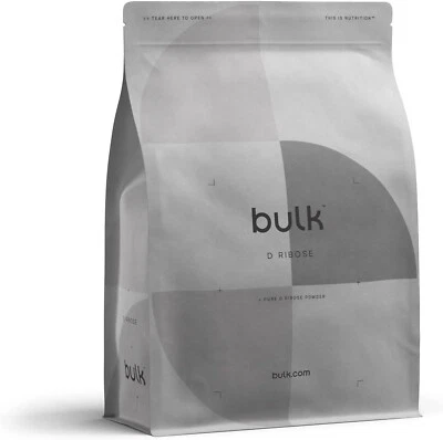 Bulk Pure D-Ribose Powder Unflavoured Food Supplement 100 g