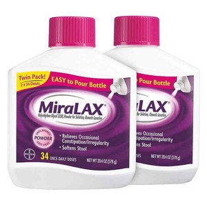 Miralax Powder Laxative 68 Doses Twin Pack Unblock Your System Naturally 41100564542 Ebay