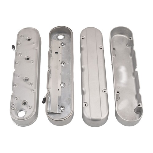 Cubierta de montaje en bobina de válvula de aluminio natural para LS bloque pequeño SB V8 293 325 364 427 - Imagen 3 de 12