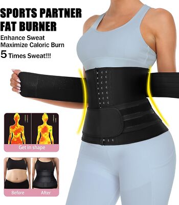 Waist Trainer Bandage Wrap Lumbar Support Belt Adjustable for
