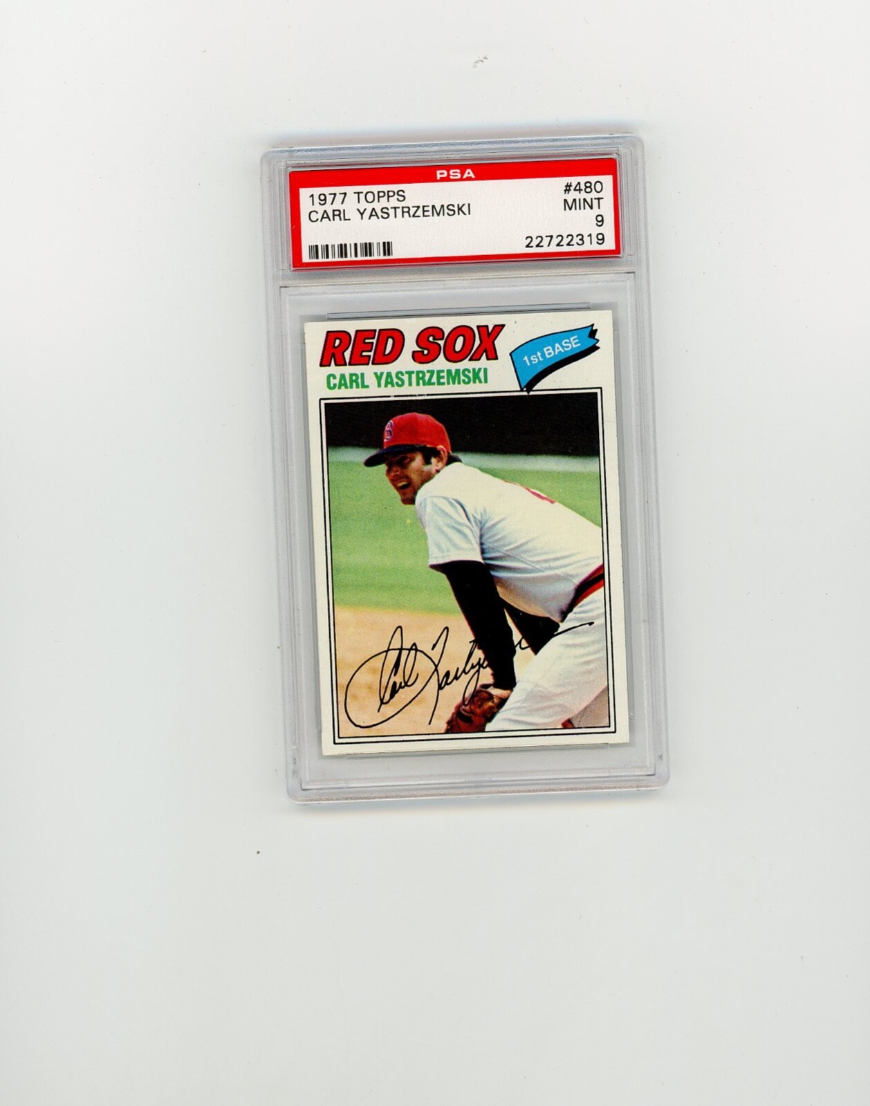 1977 Topps Baseball PSA 9 #480 Carl Yastrzemski DEAD Centered Blazer!