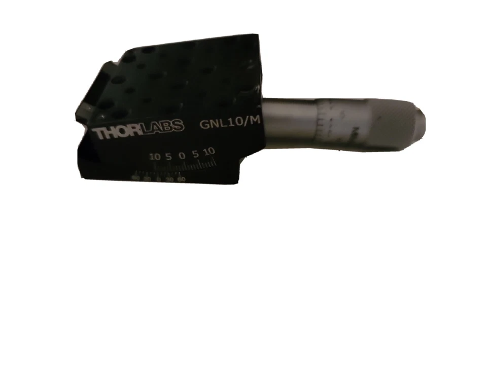 THORLABS GNL10/M - Large Goniometer, 25.4 mm Distance to Point of Rotation, used - Image 3 of 4