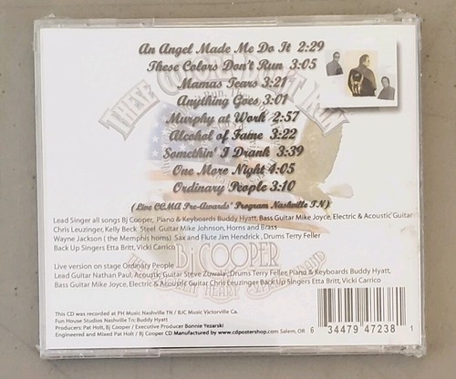 THESE COLORS DONT RUN - BJ COOPER - VICTORVILLE - CD - NEW - Picture 2 of 2