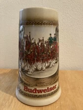 Budweiser Clydesdales Beer Stein - Made in W Germany 