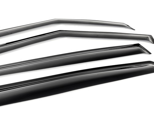 4 Pcs Front Rear Window Visor Vent Rain Wind Guard Shade For 20-25 Hyundai Venue - Picture 4 of 6