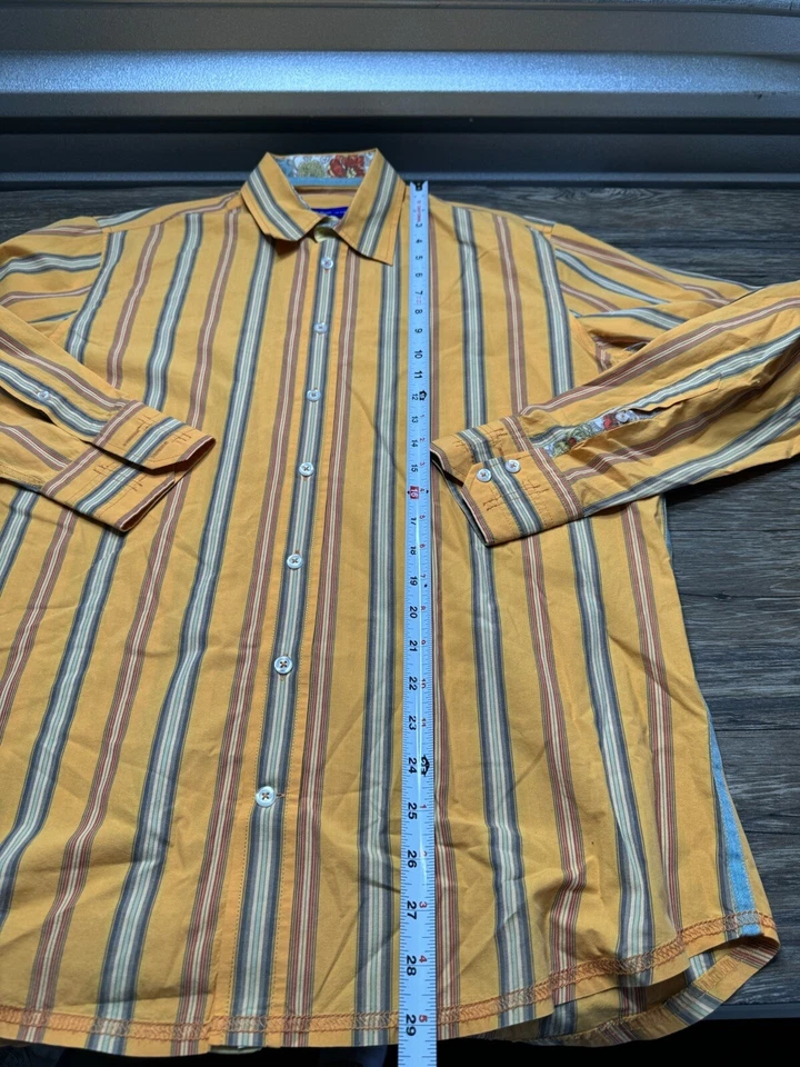 Georg Roth Mens L Long Sleeve Button Up Flip Cuff Shirt - Image 4 of 4