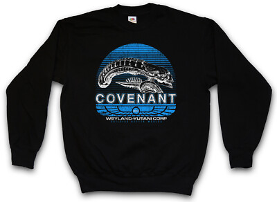 COVENANT SWEATSHIRT PULLOVER USCSS Nostromo Alien Yutani Logo Space Ship