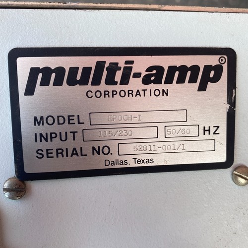 MULTI-AMP EPOCH-I, 1 RELAY TEST SET INPUT 115/230 50/60 Hz EPOCHI π― - Picture 11 of 19