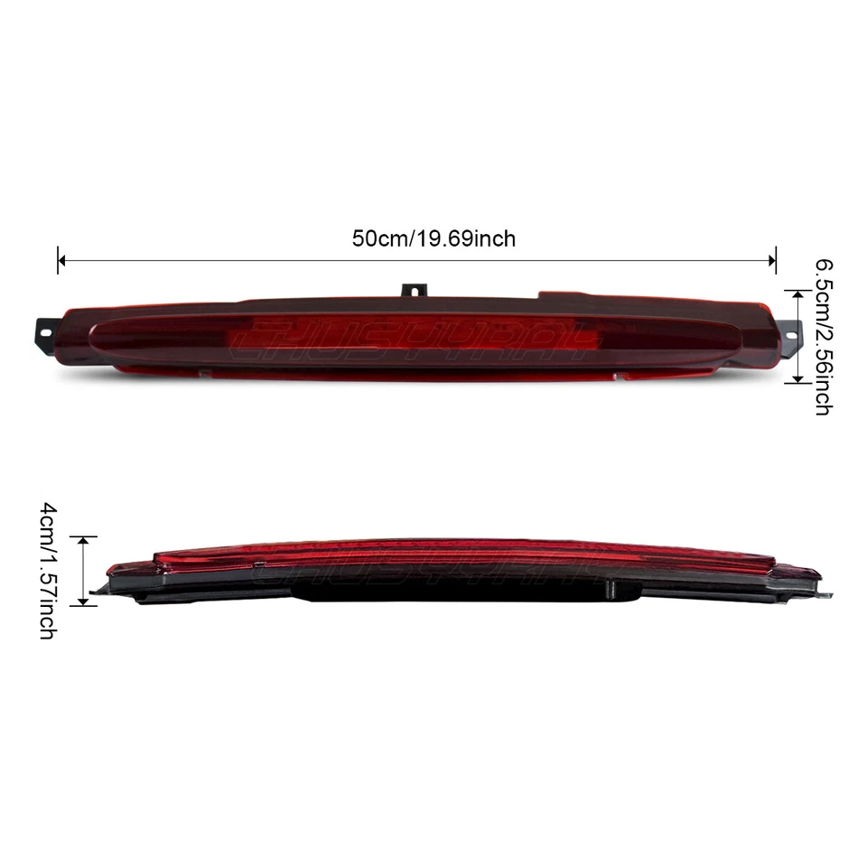 Conjunto de luz de freno de montaje alto 3ª luz de freno LED de 1 pieza para Saab 9-7x 2005-2009 Foto 3 de 4