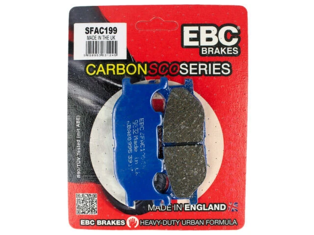 COPPIE/PASTIGLIE FRENO YAMAHA XP 500 T-MAX 2004/2007 ANTERIORI POSTERIORI EBC - Immagine 4 di 4