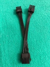 ANTEC 8 PIN FEMALE  TO dual 8 pin CPU  Adapter Power Supply Cable ,ORIGINAL 