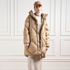Max Mara Weekend  padded coat parka size  I 46 UK 14 US 12 MSRP $ 1,150.00