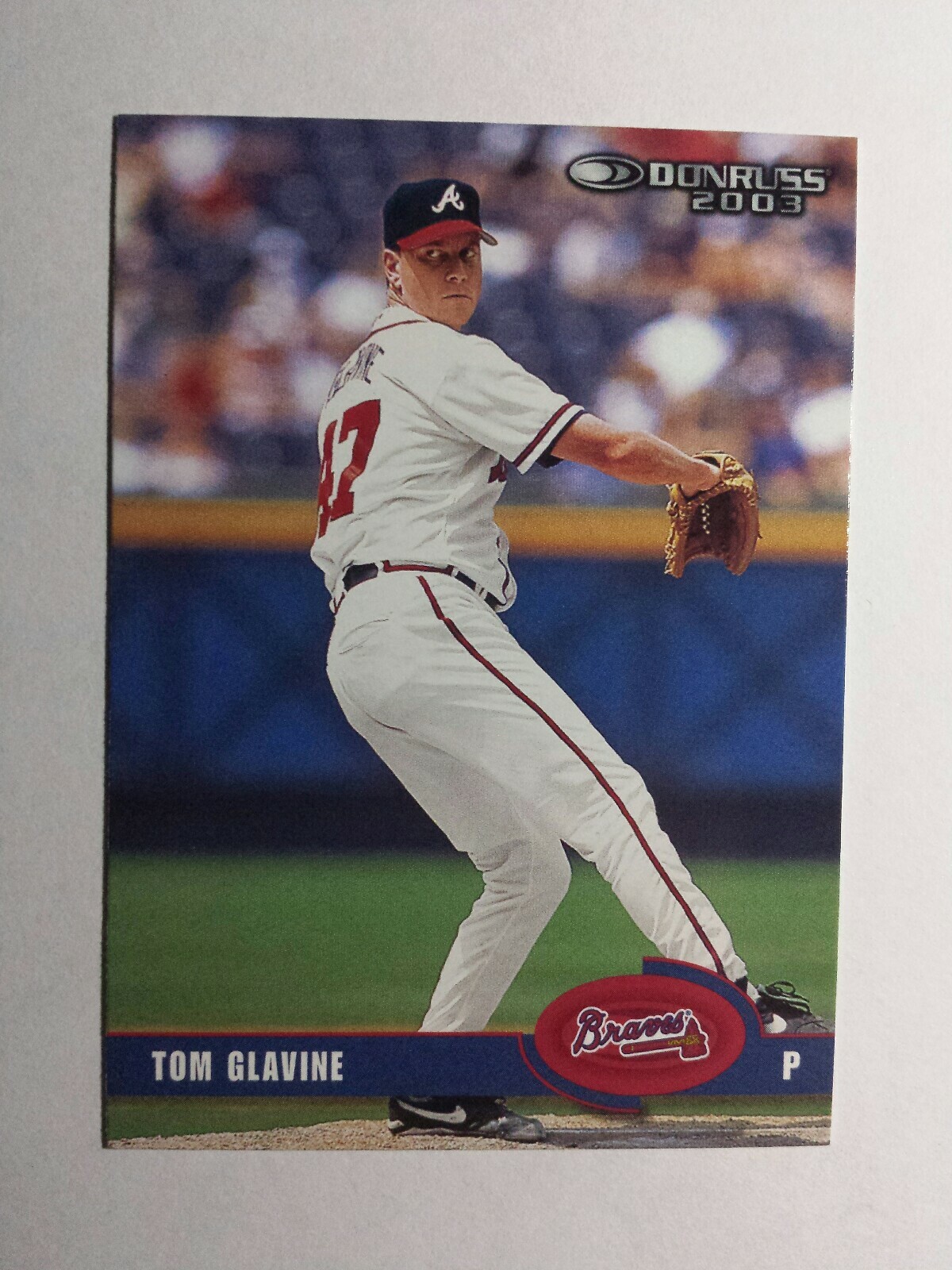 TOM GLAVINE 2003 DONRUSS BASEBALL CARD # 238 C9960