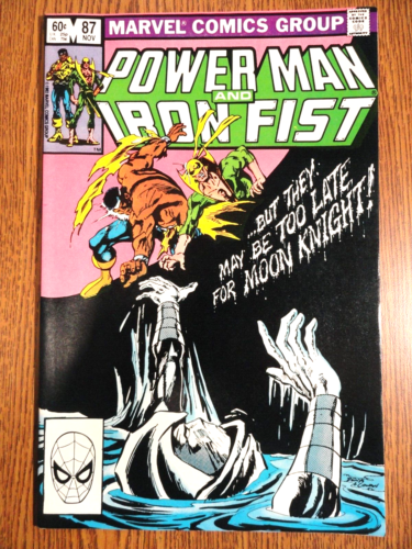 Power Mann Und Iron Fist # 87 Cowan Mond Knight Abdeckung Key VF 1st Druck - Afbeelding 1 van 1