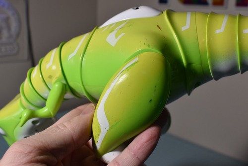 Spinmaster RC Dino Zoomer Boomer Green T-Rex w Remote Interactive Tested Works - Picture 12 of 24