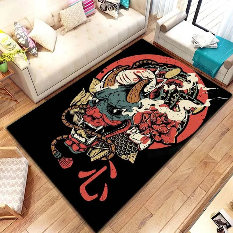 親子ネコRUG 60x80cm noko tatoo gakkin