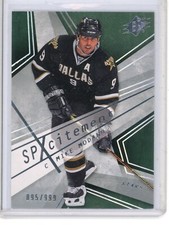 2008-09 Upper Deck SPx Mike Modano X45 SPXcitement 095/999 Dallas Stars HOF