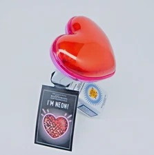 BATH & BODY WORKS VALENTINES NEON GALAXY HEART WALLFLOWERS NIGHTLIGHT PLUGIN NEW