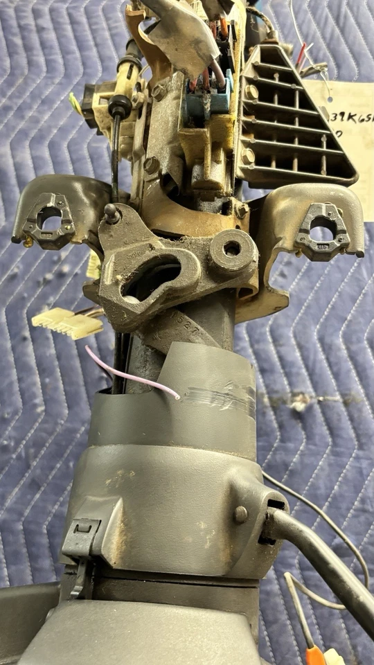 94-96 Chevy GMC G30 Vandura 35 Non Tilt Steering Column Assembly W/Key W/Wheel Foto 4 de 4