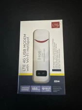 LTE 4G USB Modem with WiFi HotSpot 150 Mbps WiFi Router Wireless. Never Used