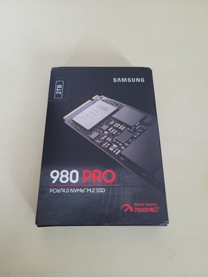 SAMSUNG 980 PRO 2TB Solid State Drive(SSD) M.2 2280 PCIe Gen 4.0x4 NVMe 7000MB/s