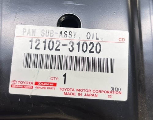 Toyota Lower Engine Oil Pan 4.0L Tundra Tacoma 2005-2016 1210231020 - Picture 2 of 6