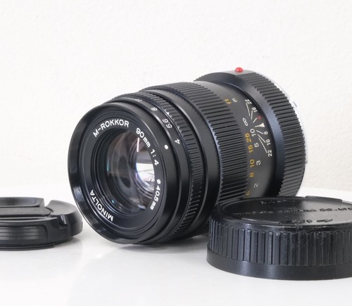 [Almost Unused] Minolta M Rokkor 90mm F4 Leica M mount MF Lens For CL CLE JAPAN