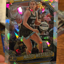 Panini 2025 WNBA Prizm Maddy Westbeld Chicago Sky #138 Ice Prizm RC