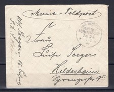 Seapost 1915 SEEPOST SMS Oldenburg To Hildesheim (EA5266