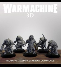 Warmachine THORNFALL ALLIANCE FARROW COMMANDS