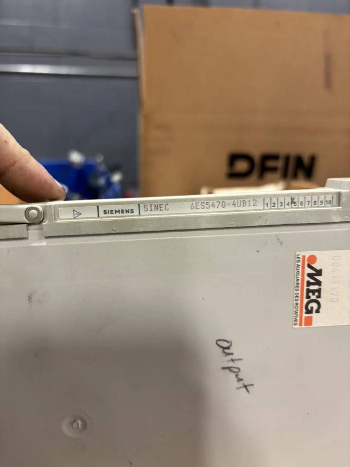 Simatic S5 6ES5470-4UB12 Siemens NUEVA CAJA ABIERTA Foto 2 de 3