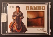 2024 Rambo Keepsake Premiere Edition #104 Authenic Jumbo Relic 46/50