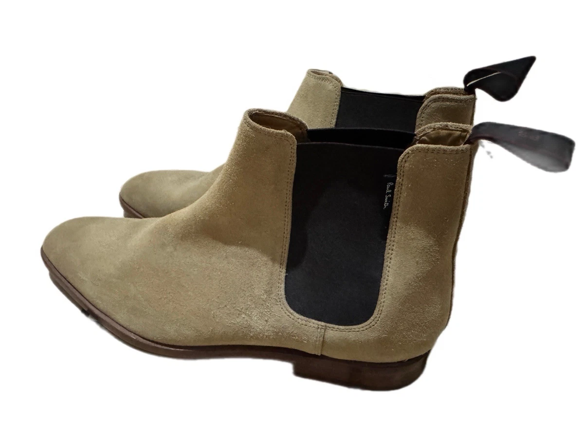 Paul Smith Gerald Light Brown Suede Chelsea Boots Shoes Men\'s UK 7 US 8 EU 41 Brown Suede  main image 2