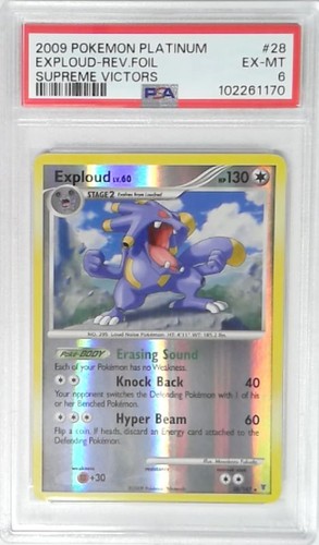 Exploud graded PSA 6 for sale on eBay