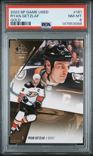 2023 UPPER DECK SP GAME USED GOLD #181 RYAN GETZLAF 088/119 PSA 8