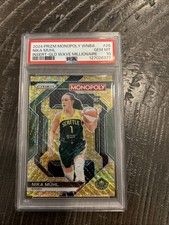 2024 Panini Prizm Monopoly WNBA Nika Muhl Gold Wave Millionare /10 