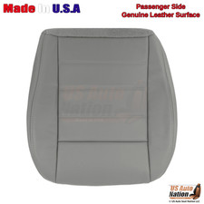 2005 For Dodge Magnum Genuine Leather Passenger Bottom Seat Cover Slate Gray