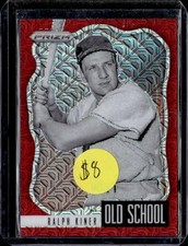 2021 Panini Prizm #OS-10 Ralph Kiner Old School Red Mojo Prizm #/149