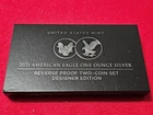 2021 American Eagle TWO-COIN $1 ONE OUNCE x2 .999 Silver REVERSE PROOF SET #4926