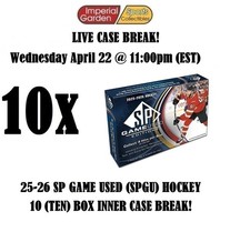 2025-26 SP GAME USED HOCKEY 10 BOX CASE BREAK #5852 - Florida Panthers