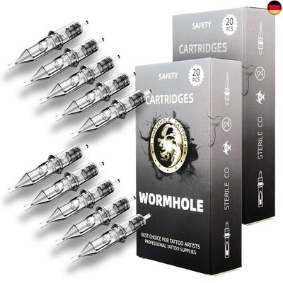 Wormhole Tattoo Nadeln Patronen 50 Stück Verschiedene Tattoo Nadel patronen