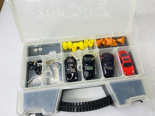 Lot Zip Zaps RadioShack Micro RC Cars Controller Case Lot Untested Shells Extras - Picture 1 of 24