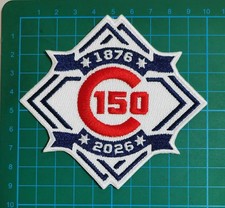 4 CHICAGO CUBS 2026 150 Years Anniversary Ba...