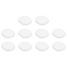Earring Pads, 200pcs - Silicone Comfort Clip-on Earring Backs White,15x12mm 