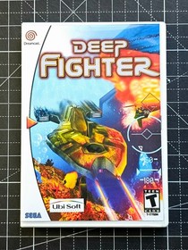 Dreamcast Deep Fighter Your Choice of Custom Case NO Game or Manual